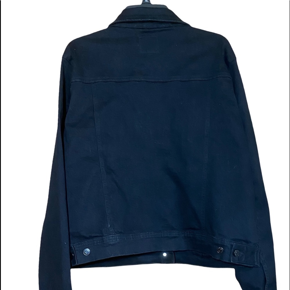NWT Women’s ENJEAN Black Denim Jacket Size 1XL - Picture 5 of 12